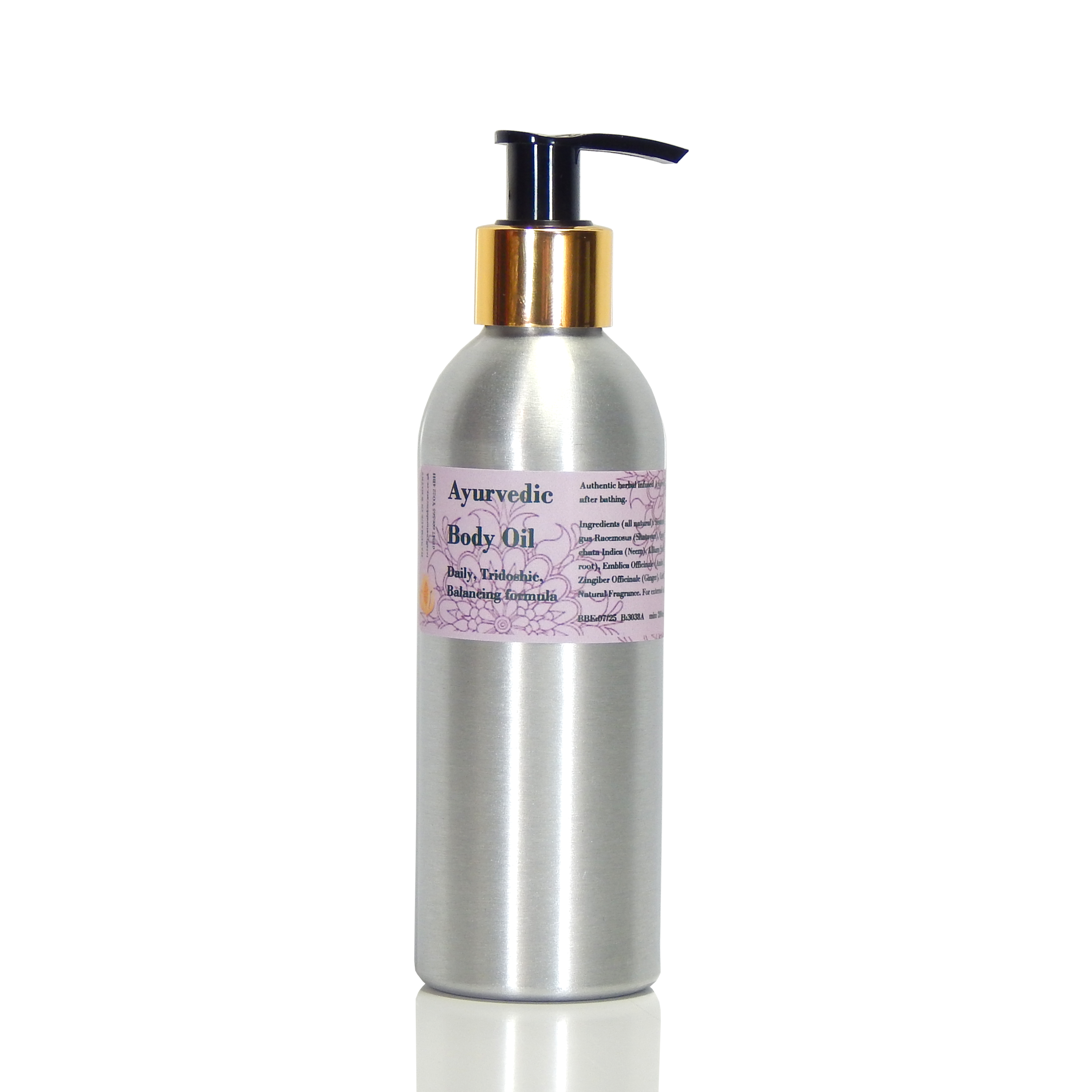 Ayurvedic Body Oil, Tridoshic, Balancing Daily formula