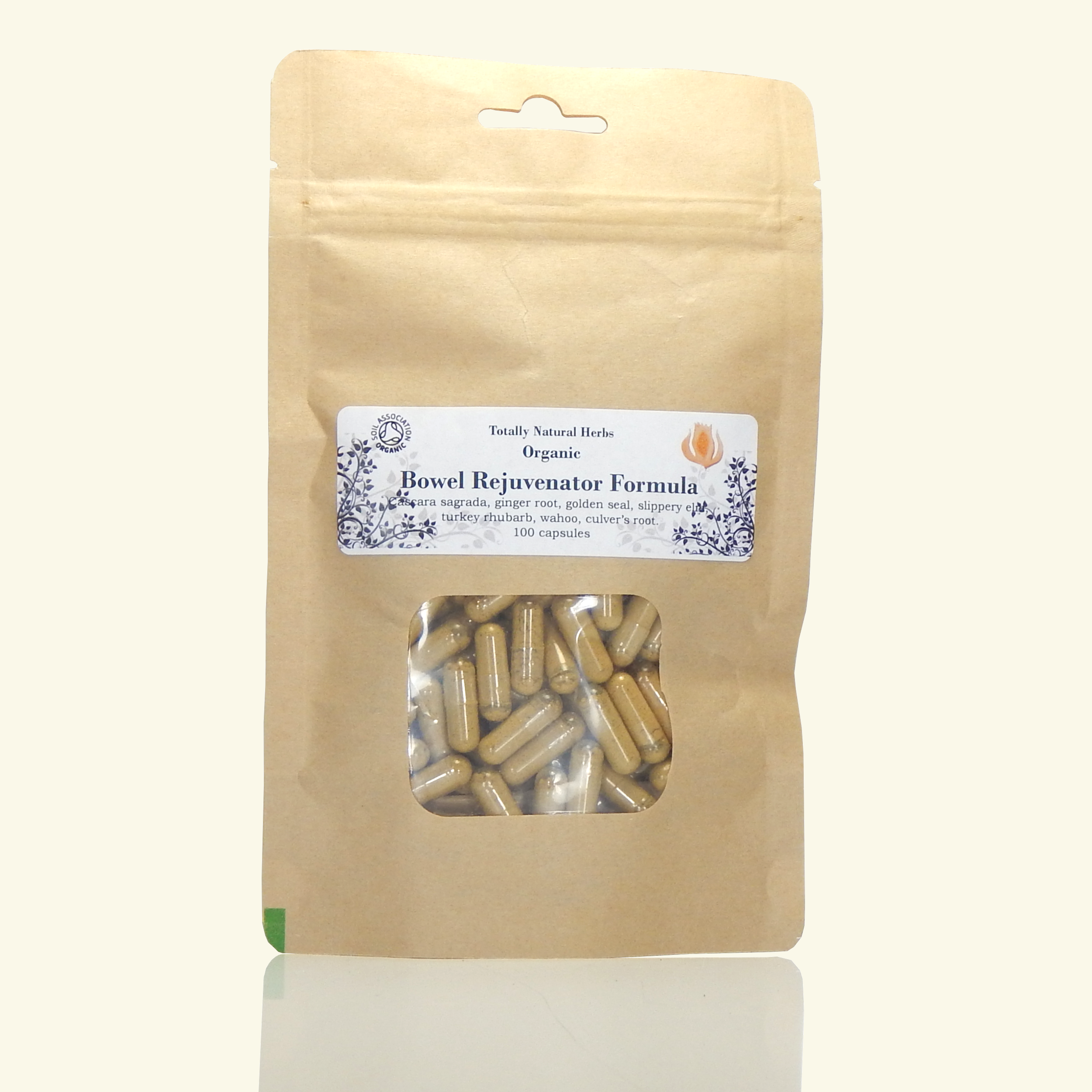 Bowel Rejuvenator Formula (organic, capsules)