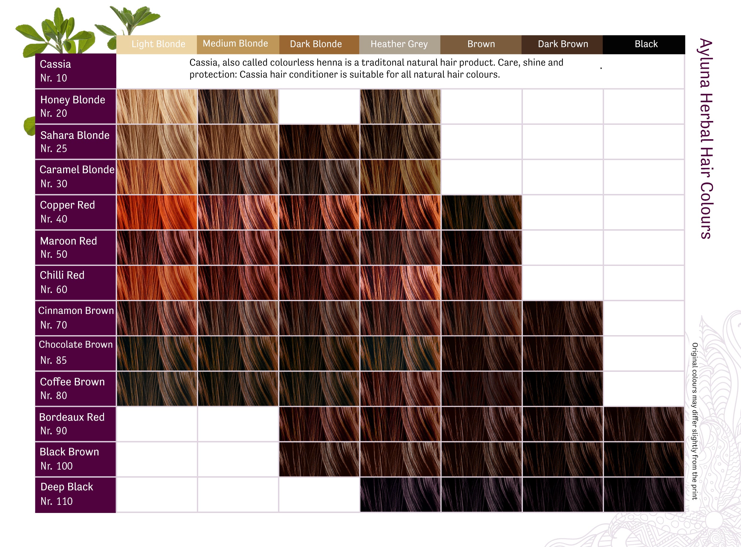 PLANT-BASED HAIR DYE NO. 50, MAROON RED