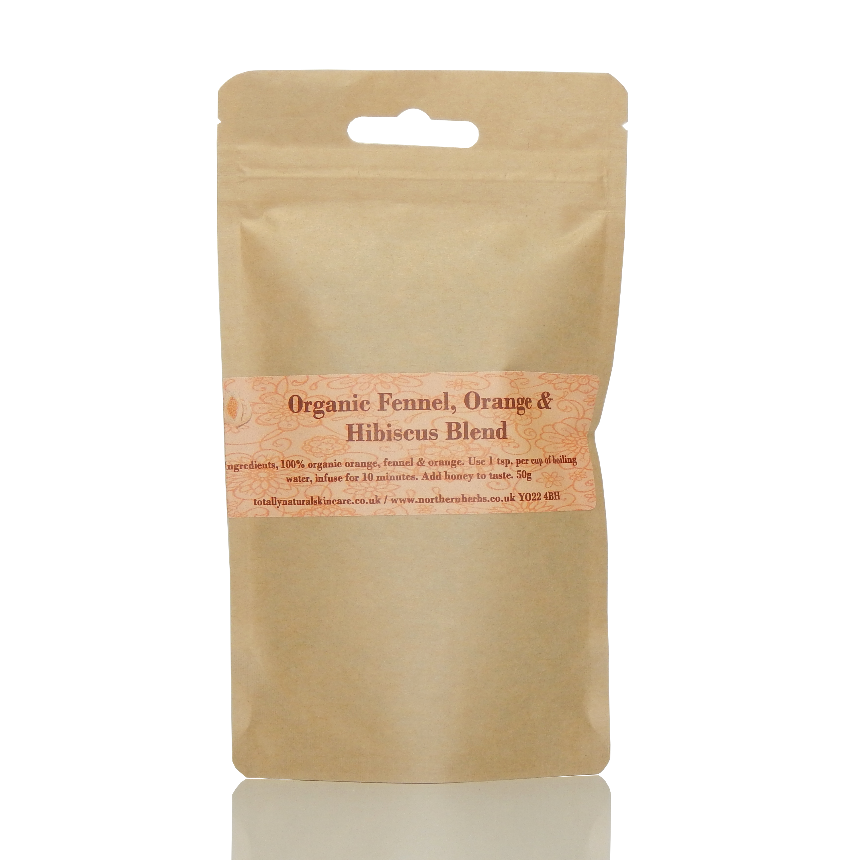 Fennel, Orange & Hibiscus Blend (organic)