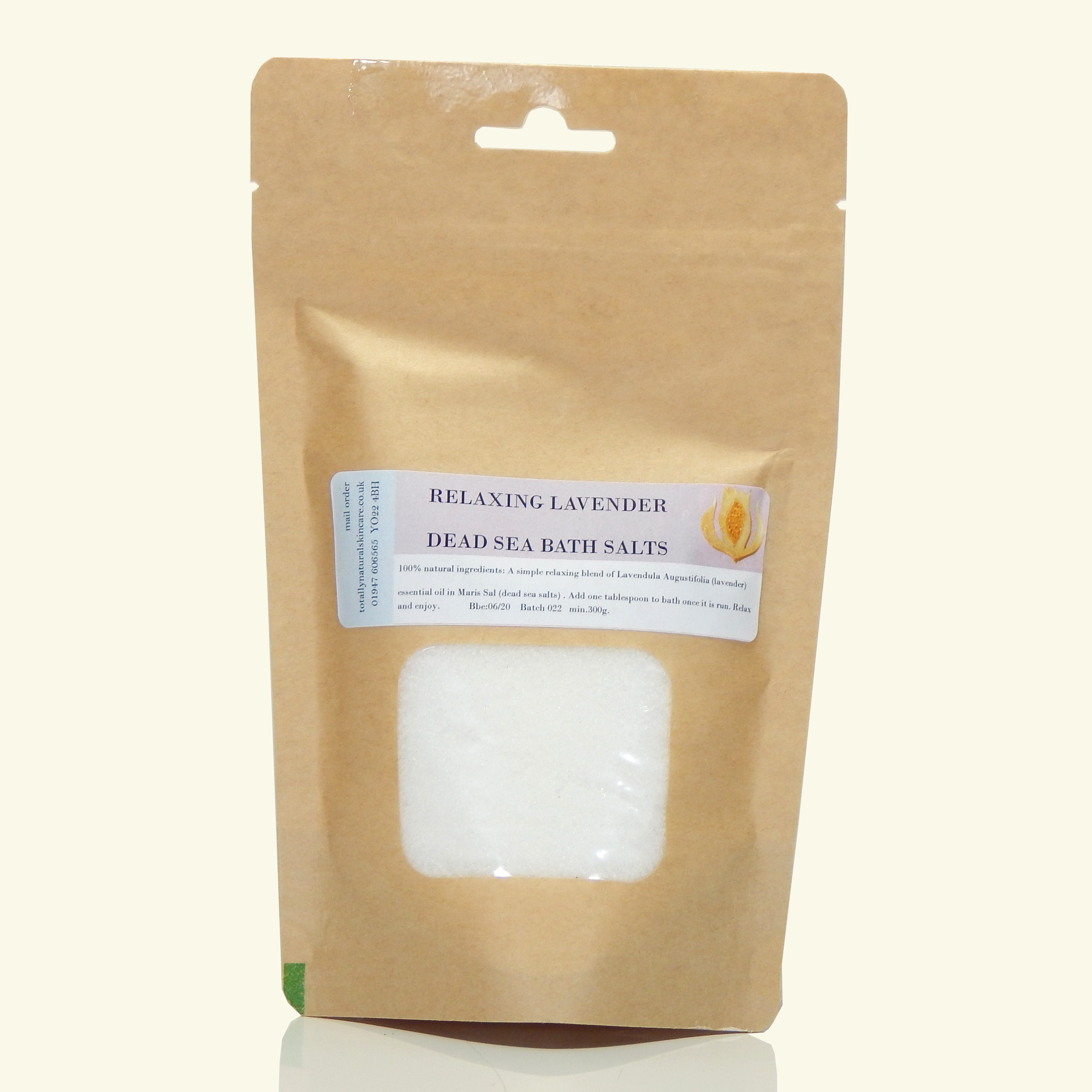 Relaxing Lavender Dead Sea Salts