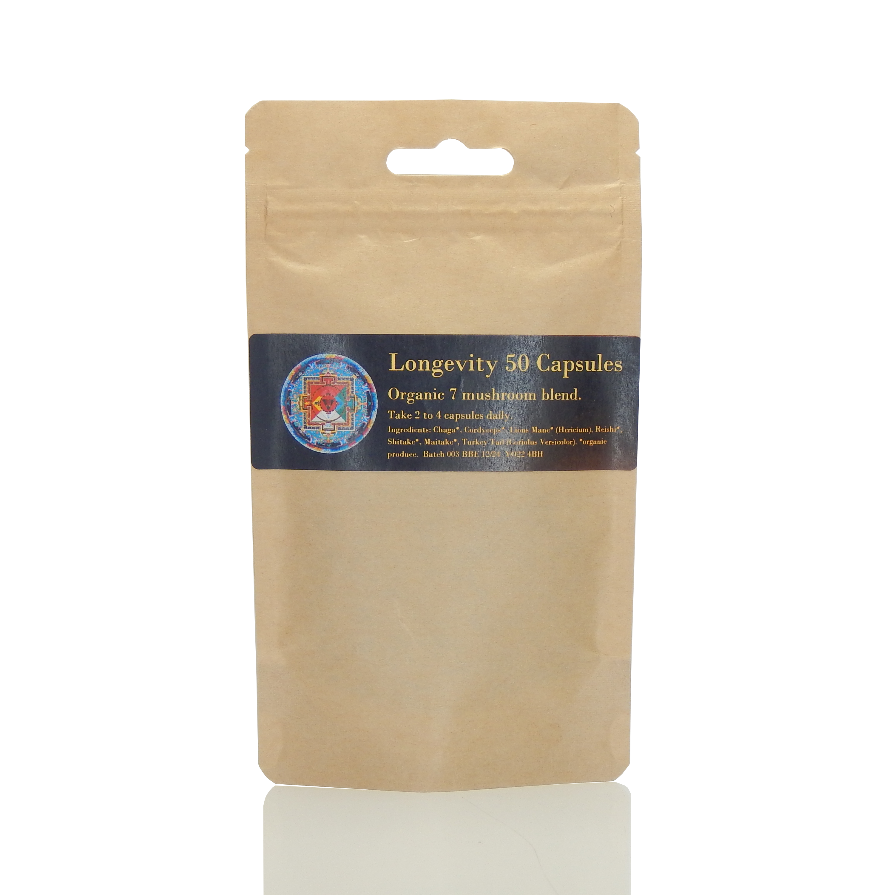 Longevity - Organic 7 Mushroom Blend Capsules