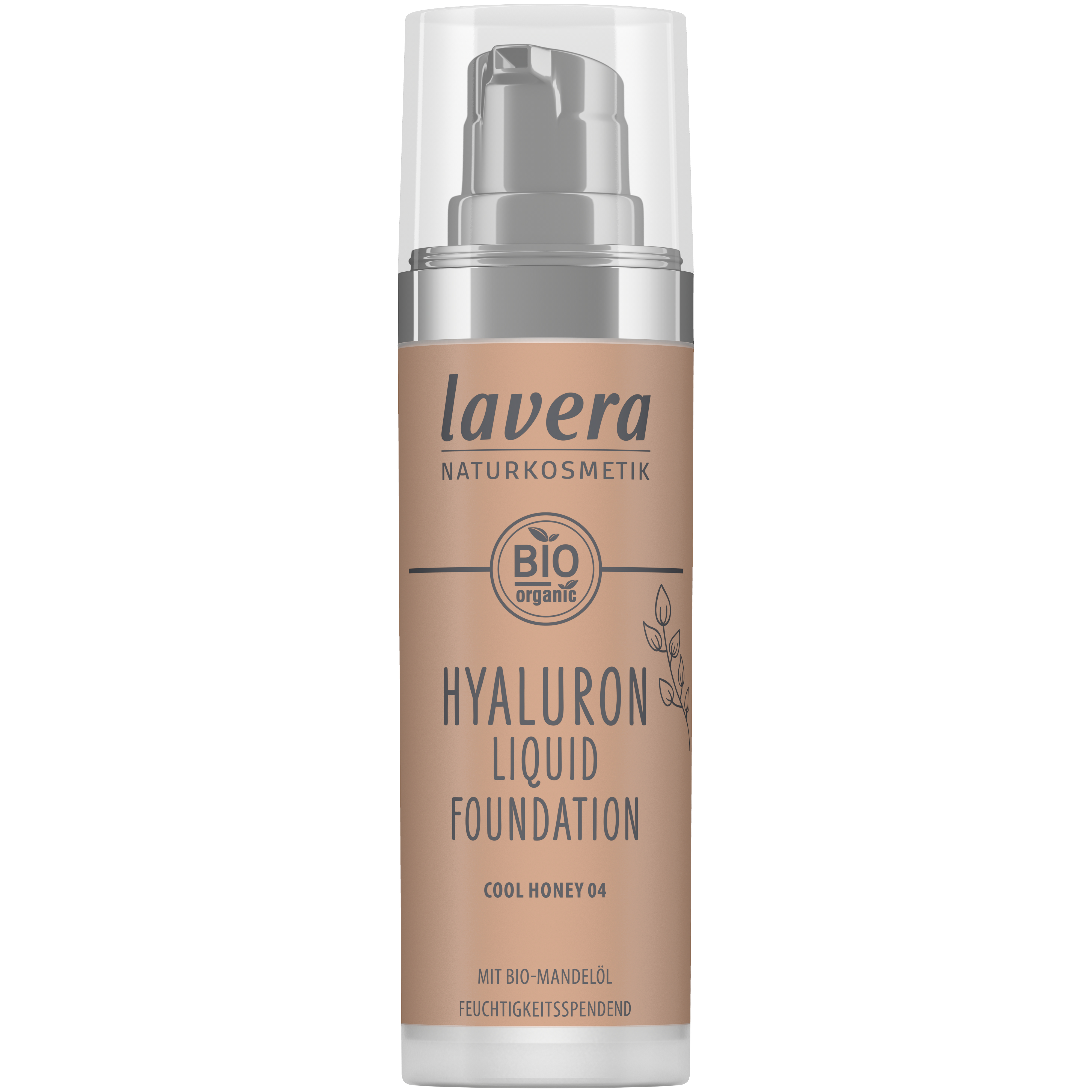 Lavera Hyaluron Liquid Foundation - Cool Honey 04