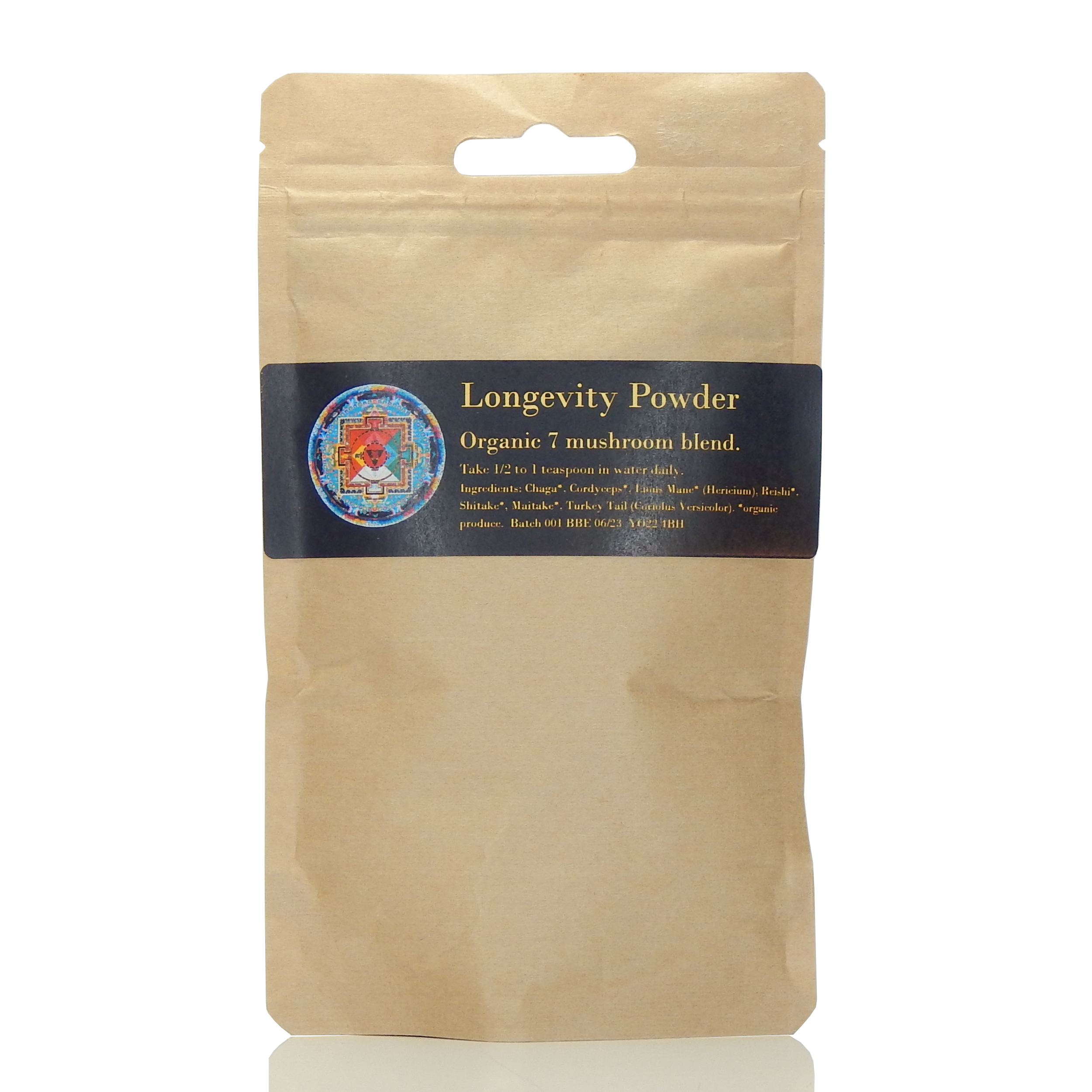 Longevity - Organic 7 Mushroom Blend Powder